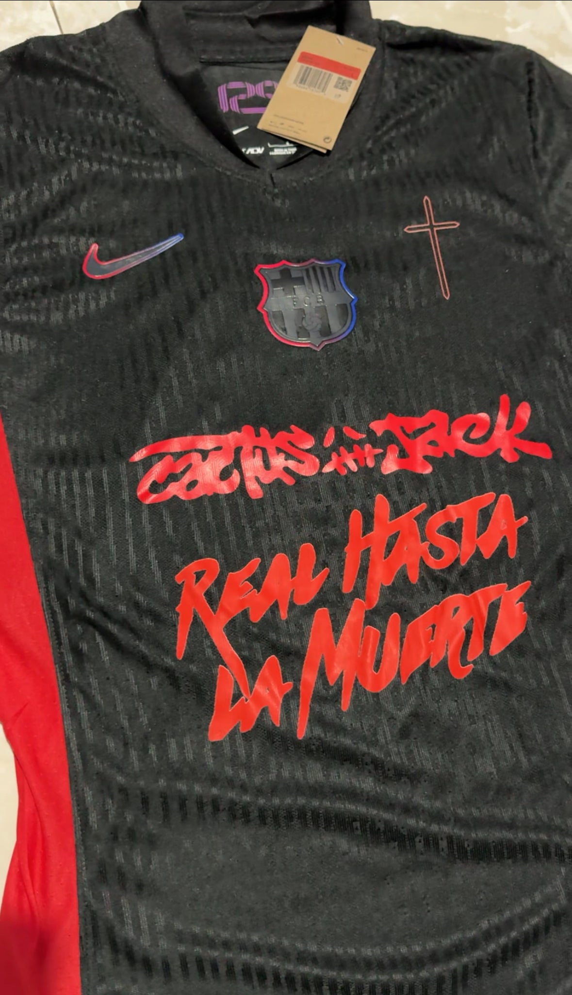 Anuel AA x Barcelona ( Negro )