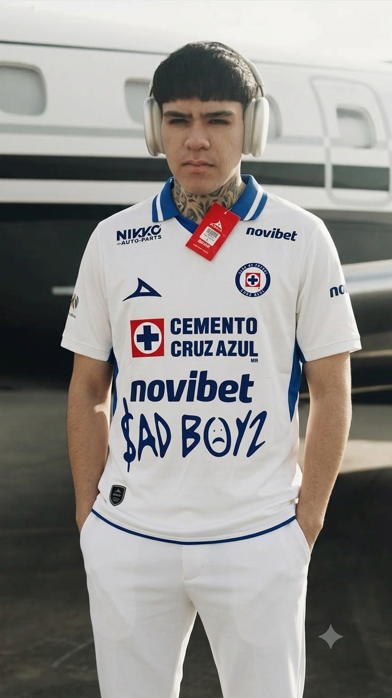 Junior H x CruzAzul ( Away ) 💙🚂