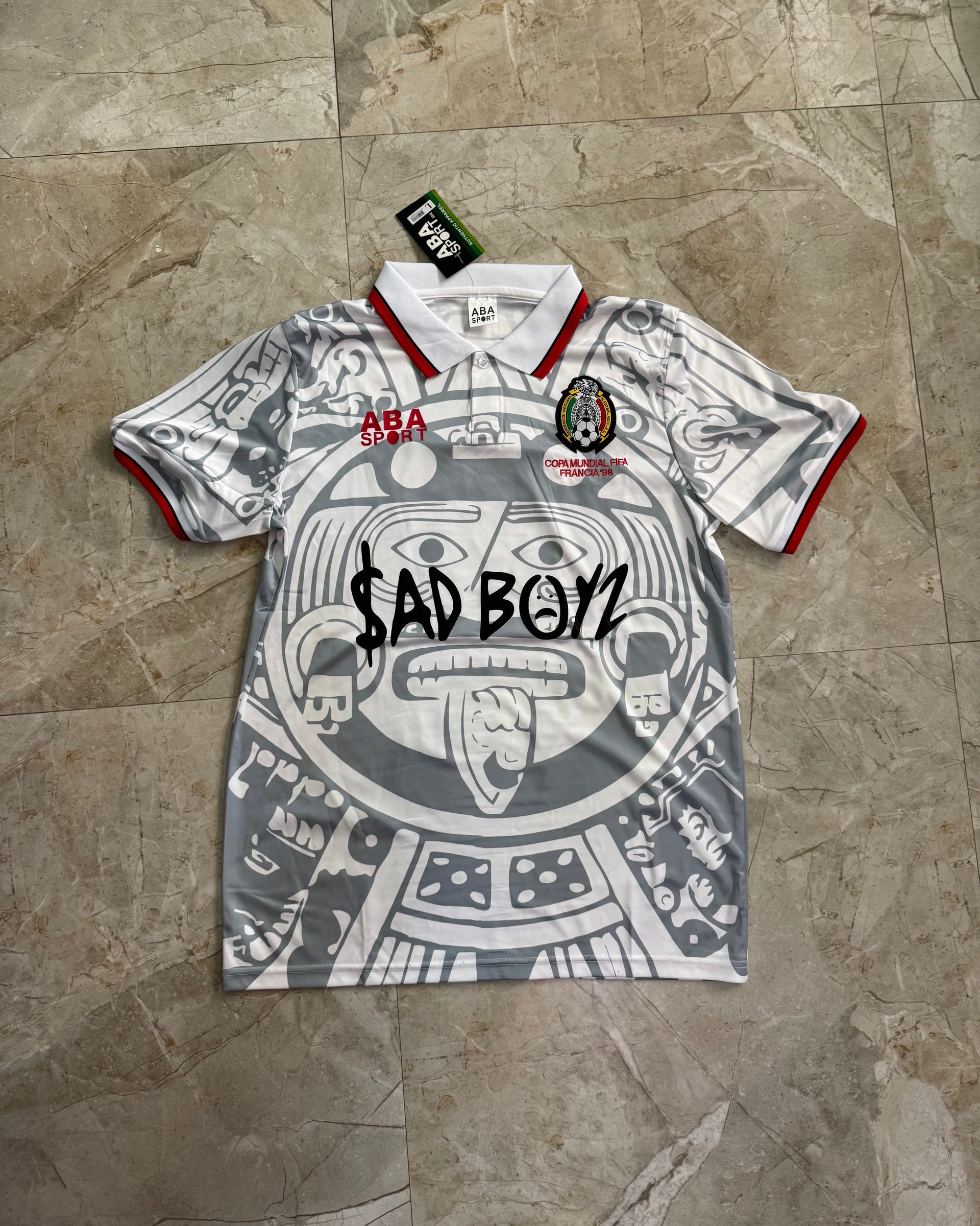 Junior H x Mexico Retro Blanco 1998